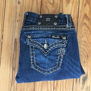 Miss Me boot cut denim sz 29